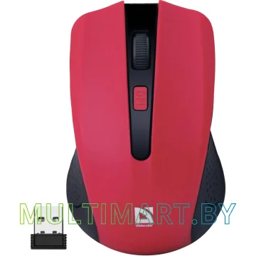 Мышь Defender Accura MM-935 (красный) картинка 5